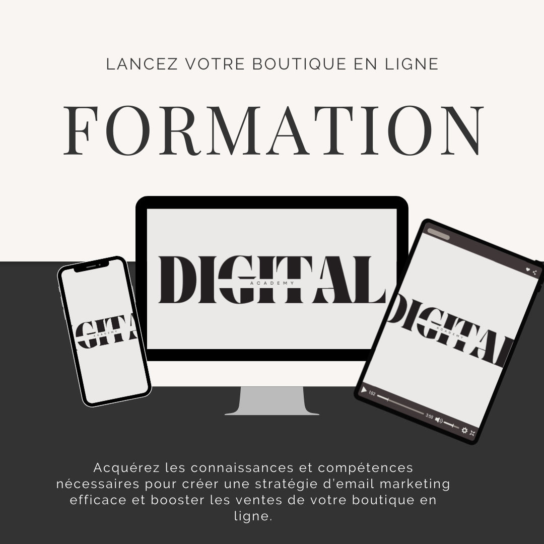 Formation E-commerce : Démarrer votre Boutique en Ligne